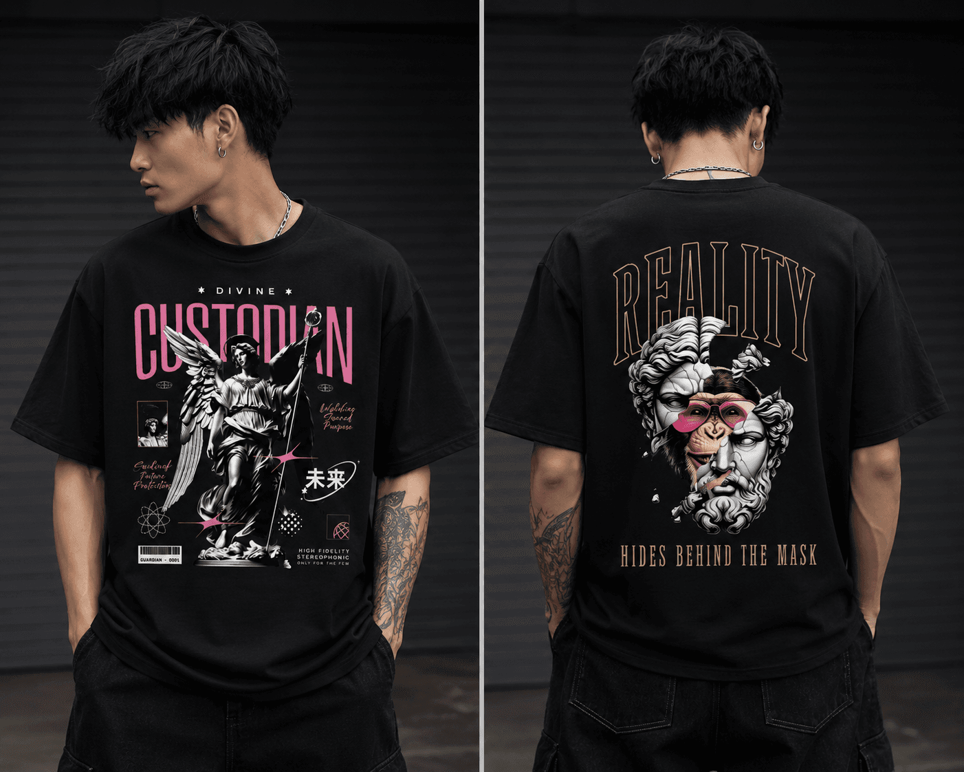 Custodian of Reality – Dual Graphic Tee